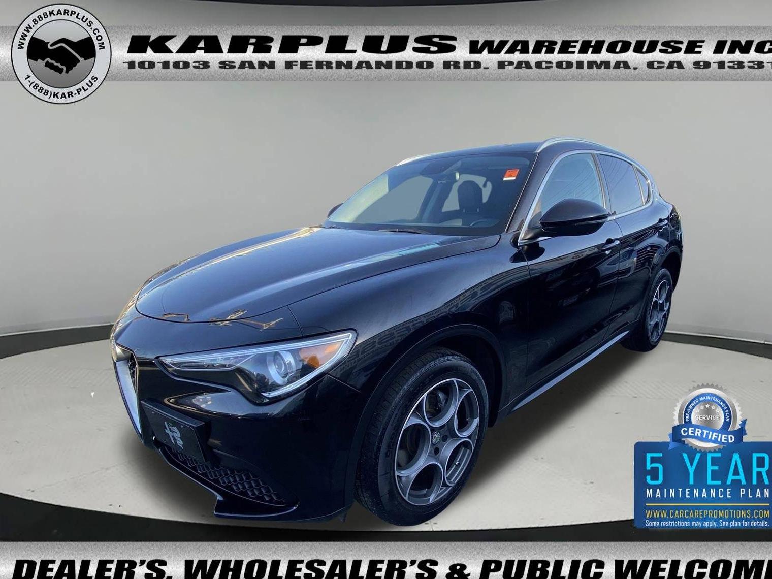 ALFA ROMEO STELVIO 2018 ZASFAKAN5J7B61568 image